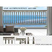 China manufacturer of decorative aluminum balcony fence designs AJLY-804